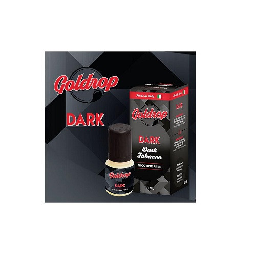 E-LIQUID GOLDROP - DARK TOBACCO - 10ML NICOTINA 3MG