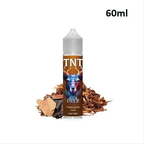 TNT VAPE - DEER TABACCO PELLE E CUOIO 60ML NEW