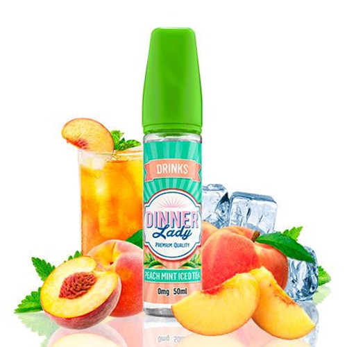 Dinner Lady Drinks - Peach Mint Iced Tea - 60 ml