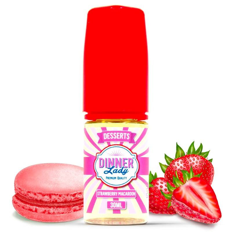 DINNER LADY - AROMA STRAWBERRY MACAROON 30 ML