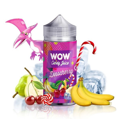 WOW CANDY JUICE - DINOCHERRY 120ML