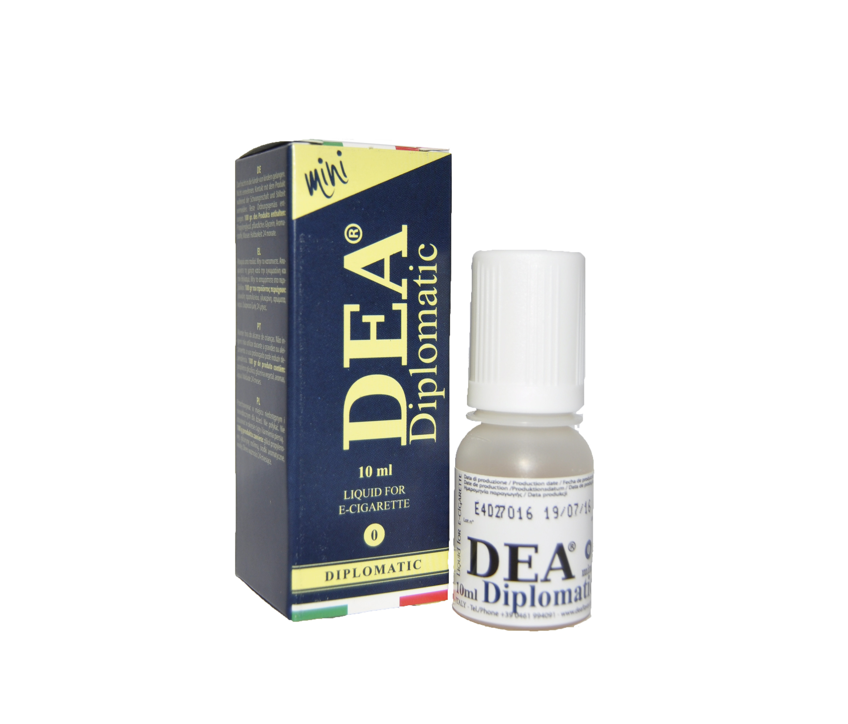 DEA FLAVOR - DIPLOMATIC 10ML NICOTINA 14 MG