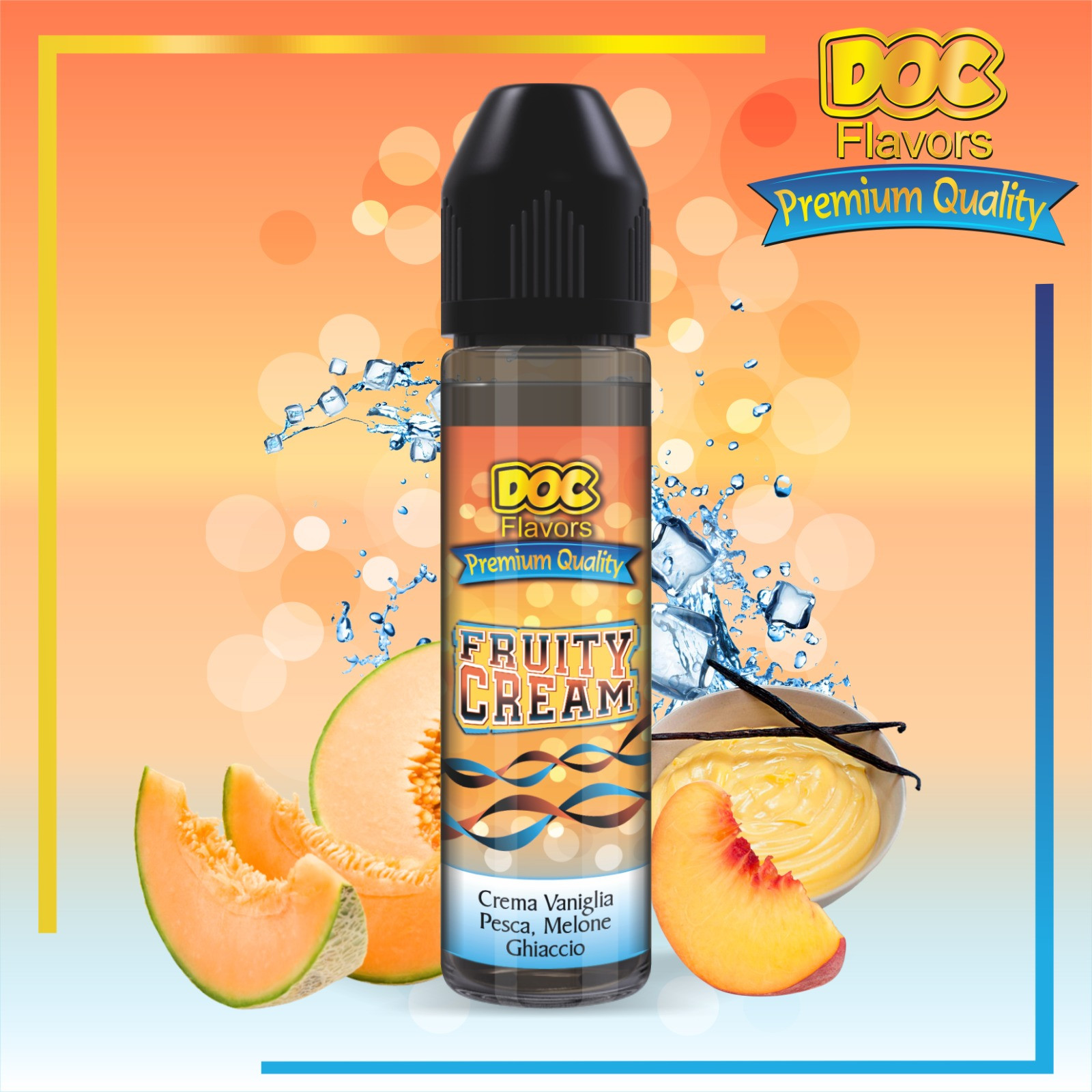 DOC FLAVORS - FRUITY CREAM - AROMA SCOMPOSTO 20 ML