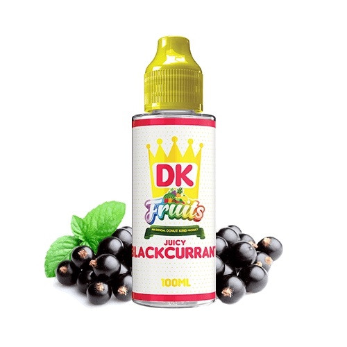 DONUT KING - FRUITS JUICY BLACKCURRANT 120ML