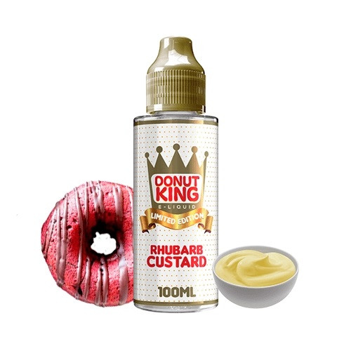 DONUT KING - LIMITED ED. RHUBARB & CUSTARD 120ML