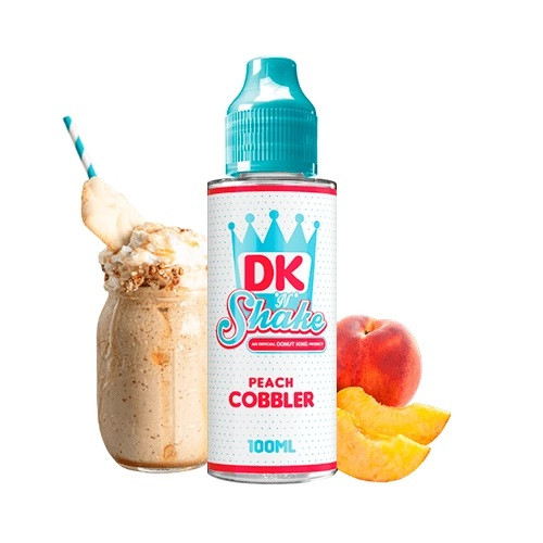 DONUT KING - SHAKES PEACH COBBLER 120ML