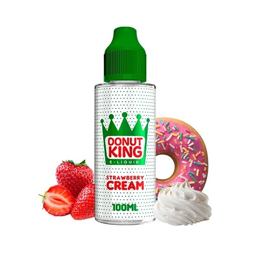 DONUT KING - CLASSIC STRAWBERRY CREAM 120ML