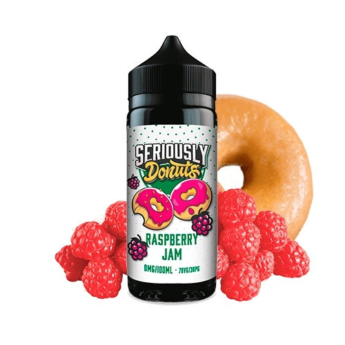 DOOZY SERIOUSLY DONUTS - RASPBERRY JAM 120ML