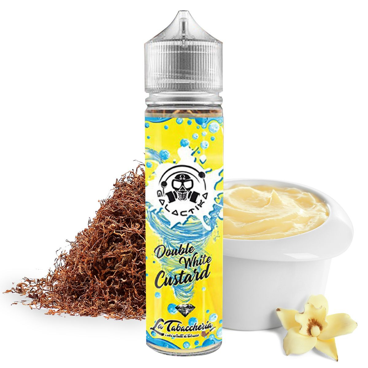 GALACTIKA - DOUBLE WHITE CUSTARD - AROMA SHOT SERIES 20 ML