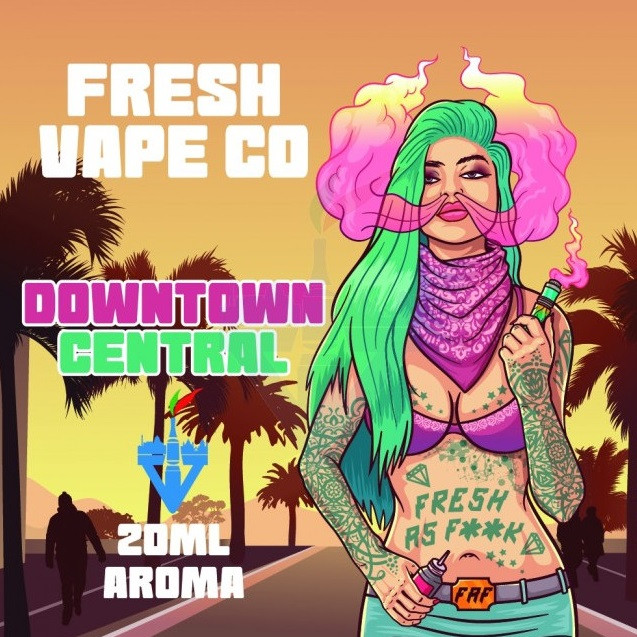 FRESH VAPE CO - DOWNTOWN CENTRAL 60 ml