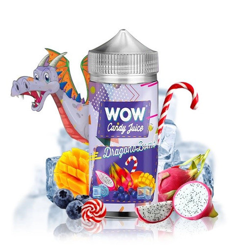 WOW CANDY JUICE - DRAGONOBOMB 120ML