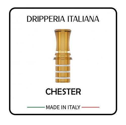 DRIPPERIA ITALIANA - DRIP TIP CHESTER KIWI & M1 POD EDITION - ULTEM