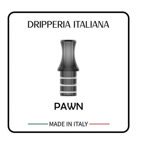 DRIPPERIA ITALIANA - DRIP TIP PAWN KIWI & M1 POD EDITION - GREY PC