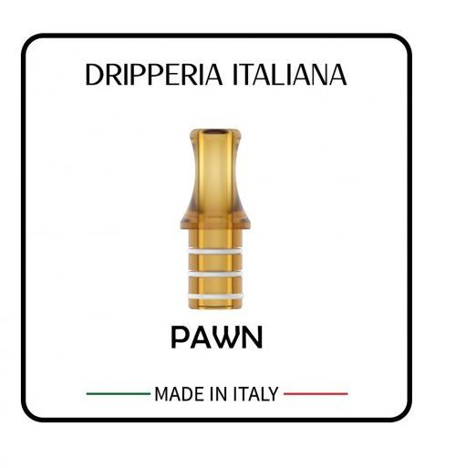 DRIPPERIA ITALIANA - DRIP TIP PAWN KIWI & M1 POD EDITION - ULTEM