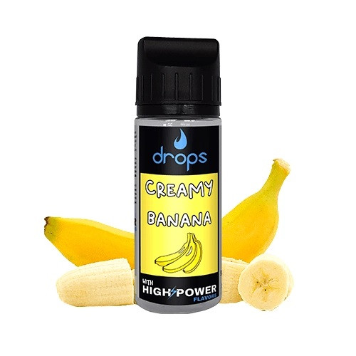 DROPS - BAR CREAMY BANANA 120ML