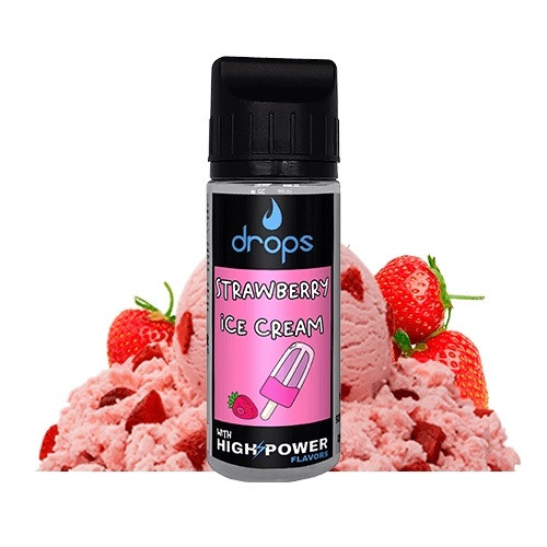 DROPS - BAR STRAWBERRY ICE CREAM 120ML