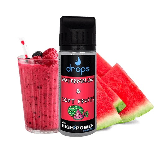 DROPS - BAR WATERMELON & SOFT FRUITS 120ML