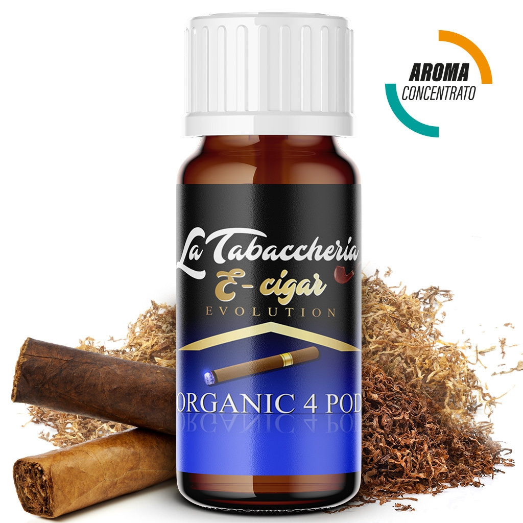 La Tabaccheria - Organic 4 pod - E-cigar - 10ml