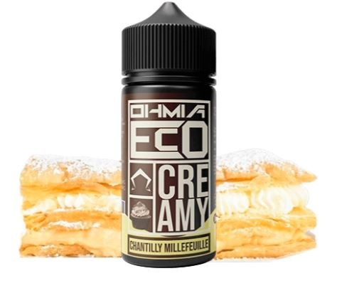 ECO CREAMY LIQUIDS - CHANTILLY MILLEFEUILLE 120ML 