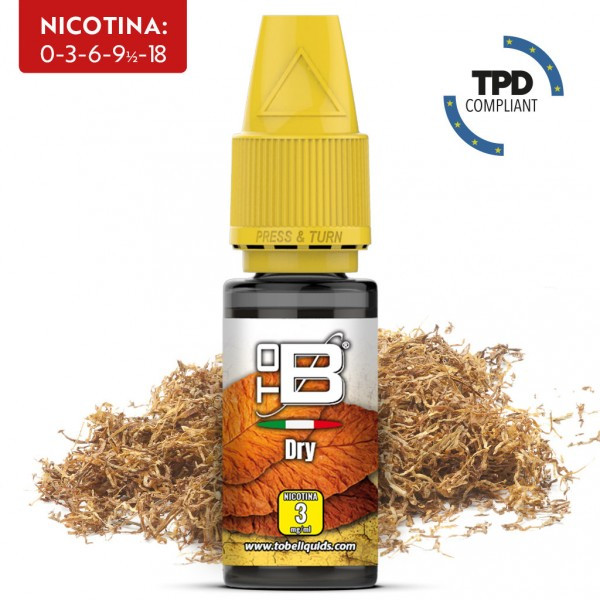 E-LIQUID DRY - TOB - 10 ML