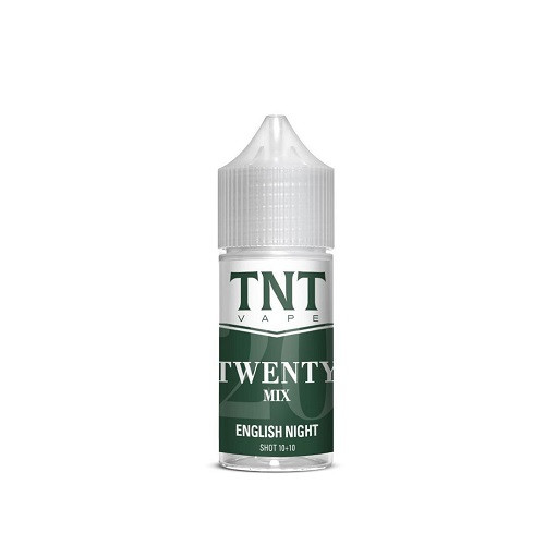 TNT VAPE - TWENTY ENGLISH NIGHT - MINI SHOT 10ML