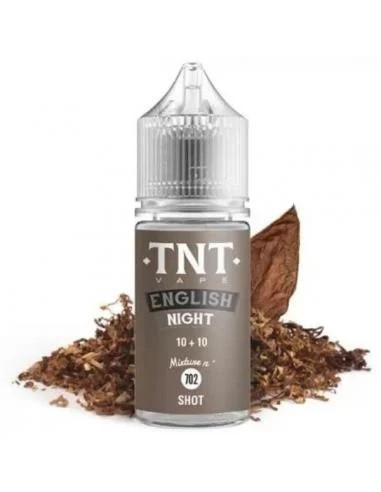 TNT-VAPE - CRYSTAL MIX - ENGLISH NIGHT 702 - AROMA MINI SHOT 10 ML