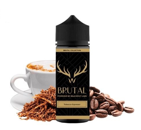  BLACKOUT BRUTAL TOBACCO - ESPRESSO 120ML