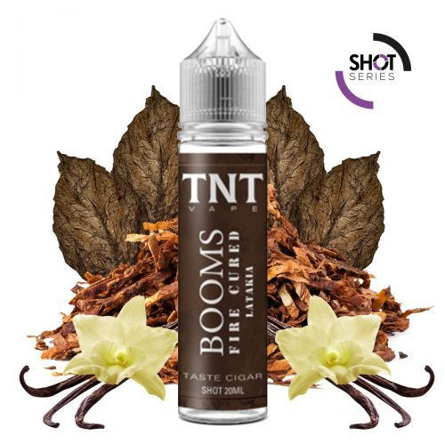 TNT VAPE - BOOMS FIRE CURED LATAKIA - AROMA SHOT SERIES 20 ML