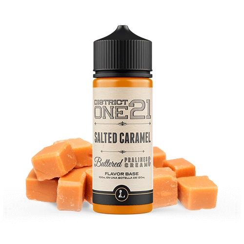 FIVE PAWNS - LEGACY DISTRICT ONE 21 SALTED CARAMEL 120ML