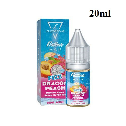 SUPREM-E - FLAVOUR BAR FIZZ DRAGON PEACH 20ML