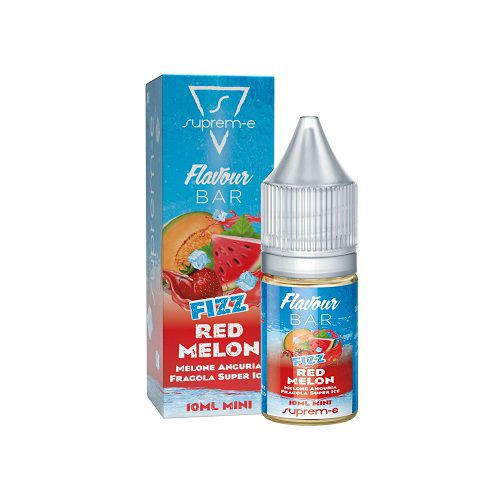 SUPREM-E - FLAVOUR BAR FIZZ RED MELON - MINI SHOT 10ML NEW