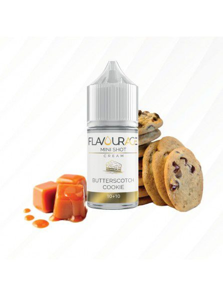 FLAVOURAGE - CREAM - BUTTERSCOTCH COOKIE - MINI SHOT 10ML