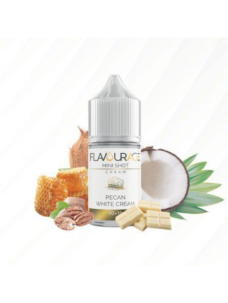 FLAVOURAGE - CREAM - PECAN WHITE CREAM - MINI SHOT 10ML