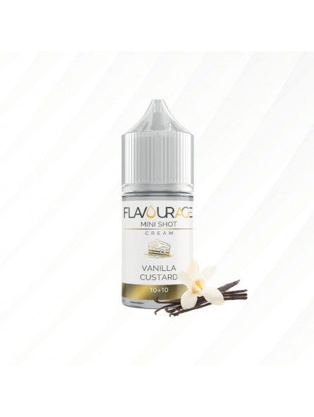 FLAVOURAGE - CREAM - VANILLA CUSTARD - MINI SHOT 10ML