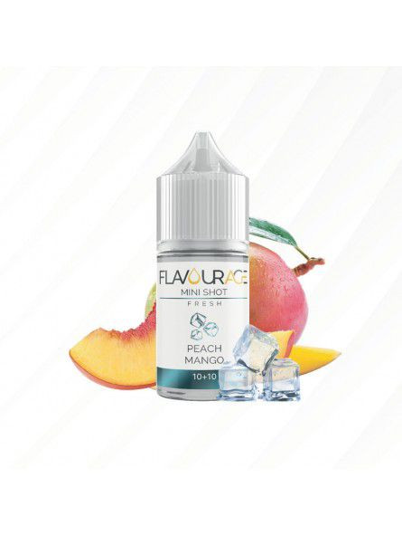 FLAVOURAGE - FRESH - PEACH MANGO - MINI SHOT 10ml