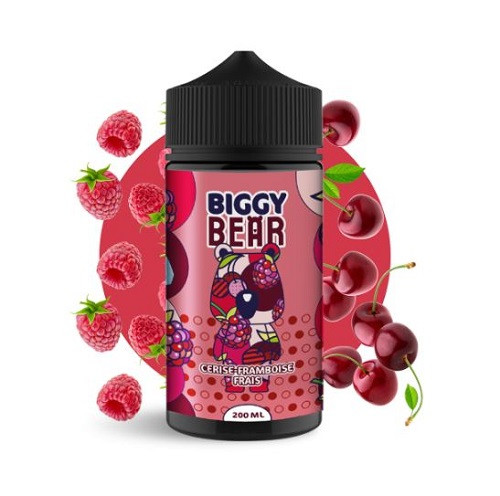 BIGGY BEAR - CERISE  FRAMBOISE FRAIS 240ML