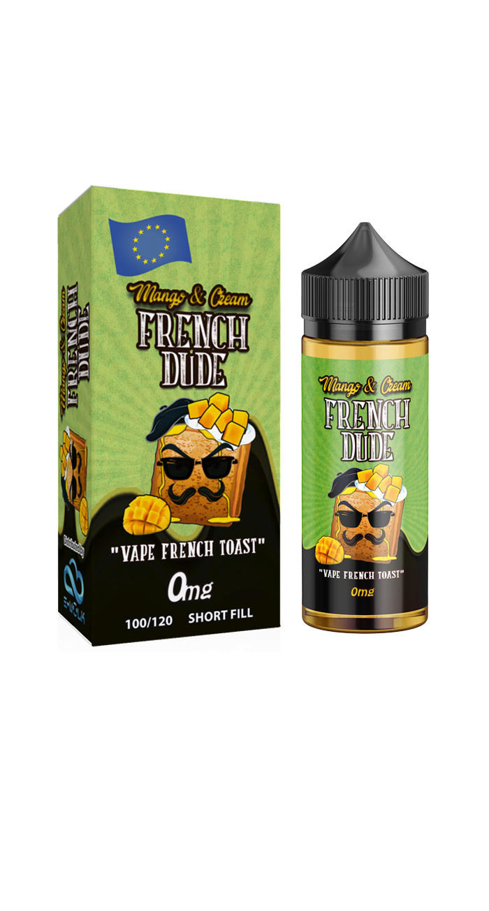 FRENCH DUDE - MANGO & CREAM MIX & VAPE 120 ML