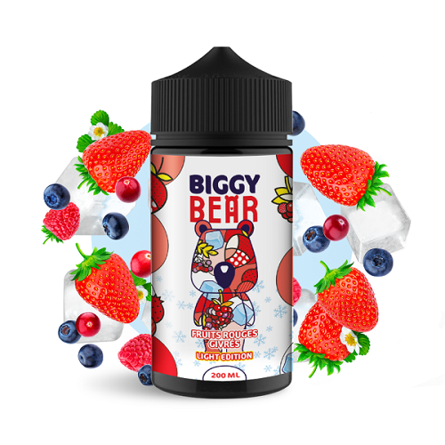 BIGGY BEAR - FRUITS ROUGES GIVRES LIGHT EDITION 240ML