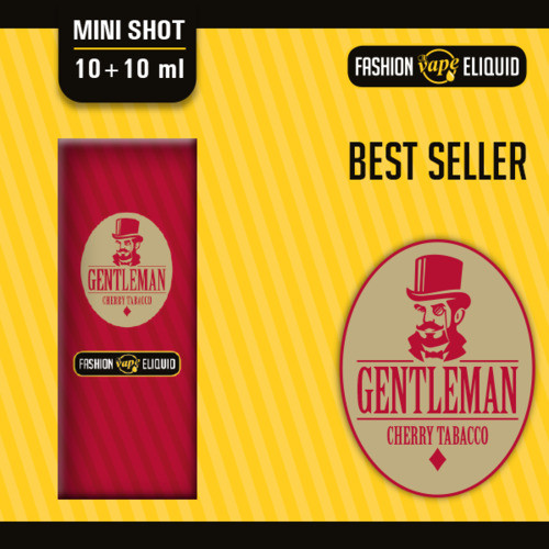 FASHION VAPE ELIQUID - GENTLEMAN - MINI SHOT 10ML