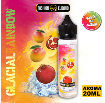 FASHION VAPE ELIQUID - GLACIAL RAINBOW - AROMA SHOT SERIES 20ML 