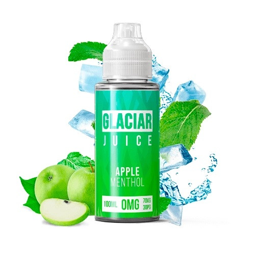 GLACIAR JUICE - APPLE MENTHOL 120ML