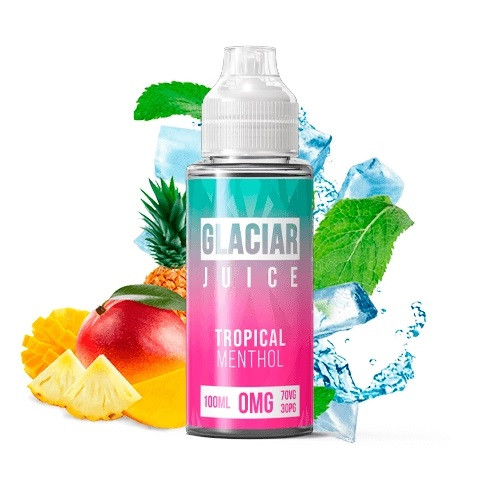 GLACIAR JUICE - TROPICAL MENTHOL 120ML