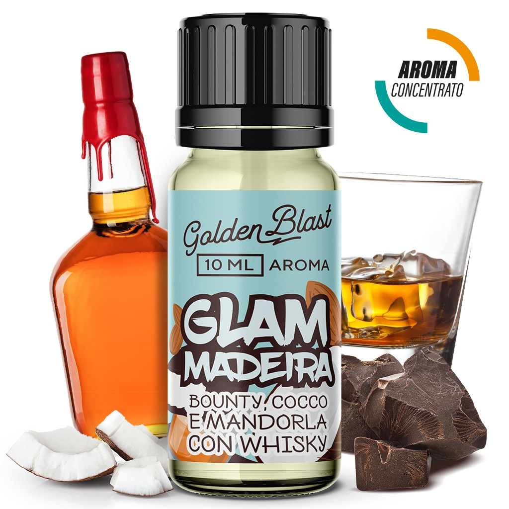 AROMA CONCENTRATO DEORO - GOLDEN BLAST - GLAM MADEIRA 10 ML