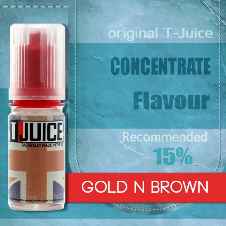 T-JUICE - AROMA GOLD 'N' BROWN 10 ML