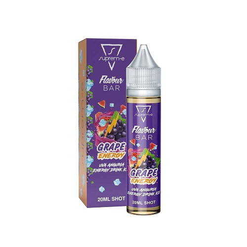 SUPREM-E - GRAPE ENERGY - SHOT SERIES 20ML NEW