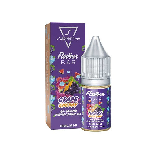 SUPREM-E - GRAPE ENERGY - MINI SHOT 10ML NEW