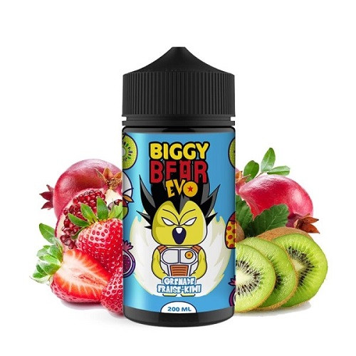 BIGGY BEAR EVO - GRANADE FRAISE KIWI 240ML