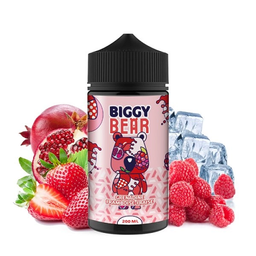 BIGGY BEAR - GRENADINE FRAMBOISE FRAISE 240ML