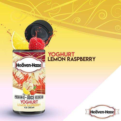 HEAVEN HAZE - YOGURT LEMON RASPBERRY 120ML