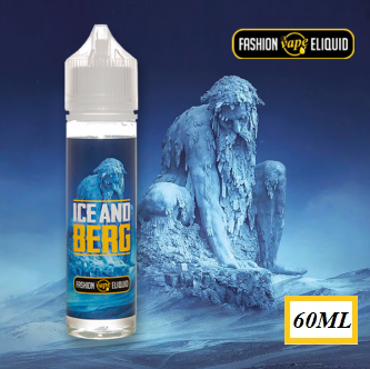 FASHION VAPE ELIQUID - ICE AND BERG 60ML